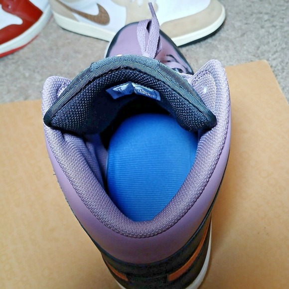 Nike Mens Air Jordan 1 Mid SE FB9911-008 Black Basketball Shoes Sneakers Sz 13 - Picture 16 of 16